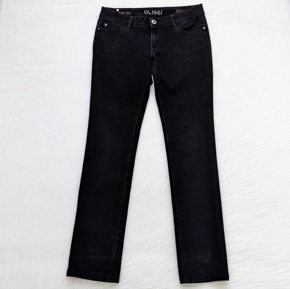 DL1961 'Jessica' Low Rise Y2K Style Black Skinny Jeans | Size 28 - Picture 2 of 14